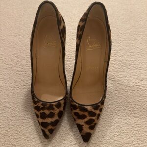 Christian Louboutin Leopard Print Heels